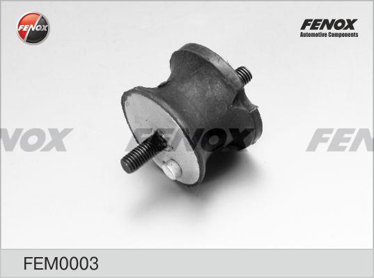 Fenox FEM0003 - Подушка, опора, подвеска двигателя autosila-amz.com