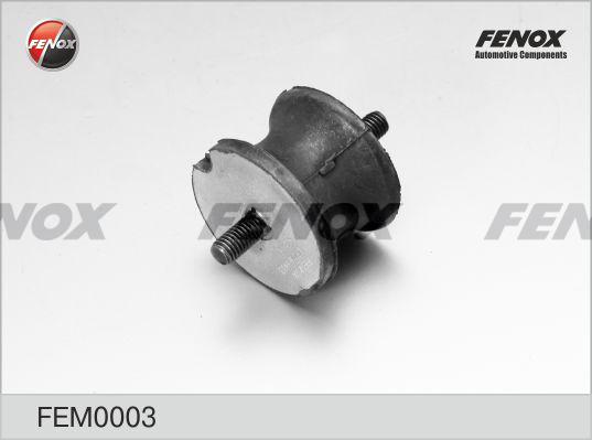 Fenox FEM0003 - Подушка, опора, подвеска двигателя autosila-amz.com