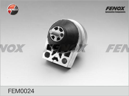 Fenox FEM0024 - Подушка, опора, подвеска двигателя autosila-amz.com