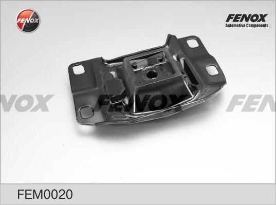 Fenox FEM0020 - Подушка, опора, подвеска двигателя autosila-amz.com