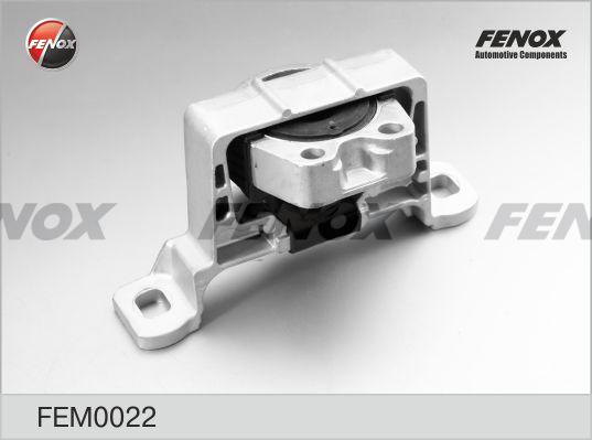 Fenox FEM0022 - Подушка, опора, подвеска двигателя autosila-amz.com