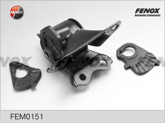 Fenox FEM0151 - Подушка, опора, подвеска двигателя autosila-amz.com