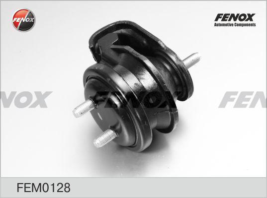 Fenox FEM0128 - Подушка, опора, подвеска двигателя autosila-amz.com