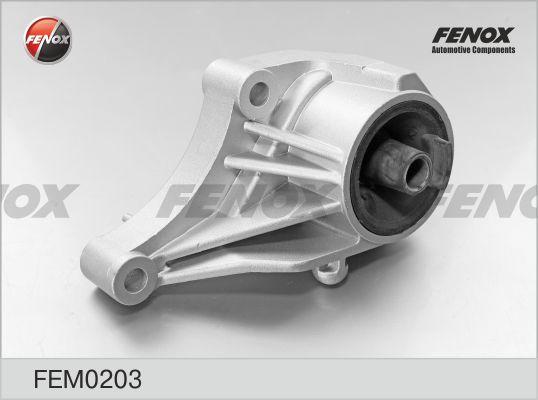 Fenox FEM0203 - Подушка, опора, подвеска двигателя autosila-amz.com