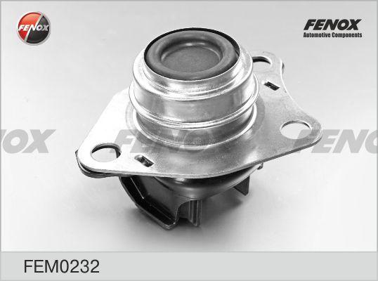 Fenox FEM0232 - Подушка, опора, подвеска двигателя autosila-amz.com