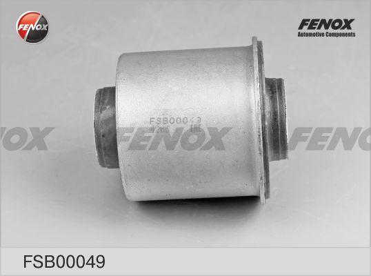 Fenox FSB00049 - Сайлентблок балки CHEVROLET AVEO 03-/MATIZ 05-08 зад.подв. autosila-amz.com