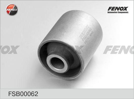 Fenox FSB00062 - Сайлентблок, рычаг подвески колеса autosila-amz.com