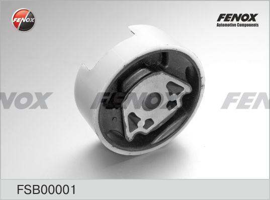 Fenox FSB00001 - Сайлентблок, рычаг подвески колеса autosila-amz.com