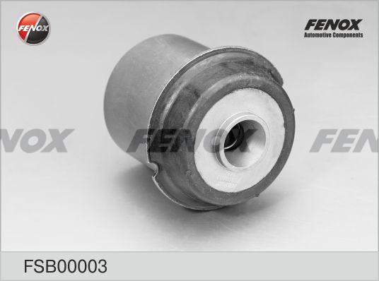 Fenox FSB00003 - Сайлентблок, рычаг подвески колеса autosila-amz.com