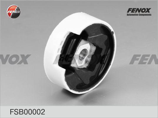 Fenox FSB00002 - Сайлентблок, рычаг подвески колеса autosila-amz.com