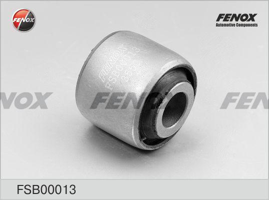 Fenox FSB00013 - Сайлентблок, рычаг подвески колеса autosila-amz.com