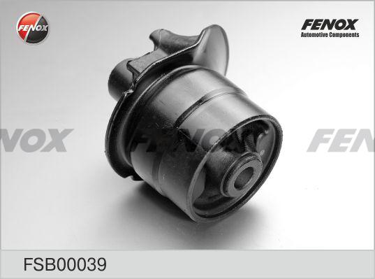 Fenox FSB00039 - Сайлентблок, рычаг подвески колеса autosila-amz.com
