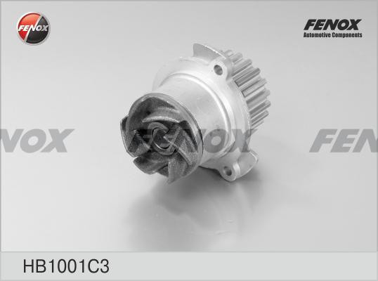 Fenox HB1001C3 - Насос водяной ВАЗ 1117-19, 2108-15, 2190-2191 8-кл. чугунная крыльчатка FENOX (HB1001C3) autosila-amz.com