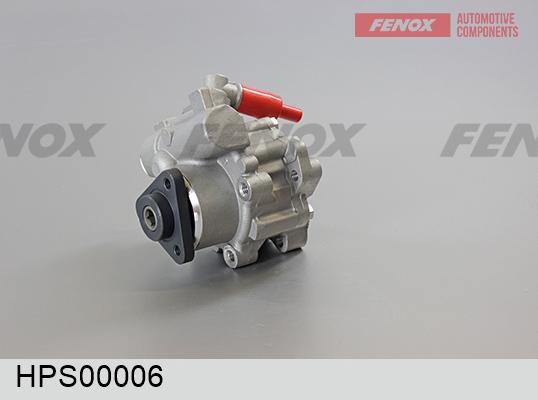 Fenox HPS00006 - Гидравлический насос, рулевое управление, ГУР autosila-amz.com