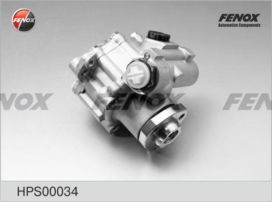 Fenox HPS00034 - Гидравлический насос, рулевое управление, ГУР autosila-amz.com