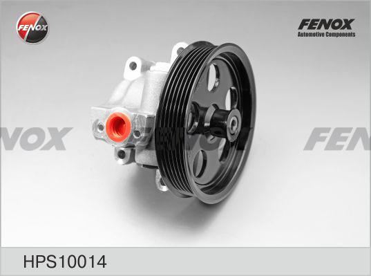 Fenox HPS10014 - Гидравлический насос, рулевое управление, ГУР autosila-amz.com