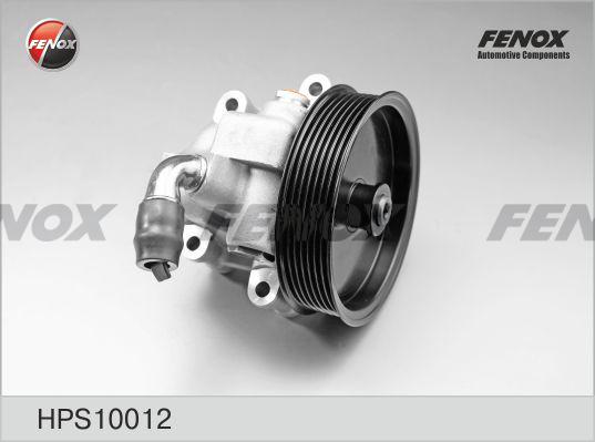 Fenox HPS10012 - Гидравлический насос, рулевое управление, ГУР autosila-amz.com