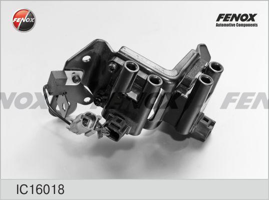 Fenox IC16018 - Катушка зажигания Hyundai Accent LC (ТагАЗ) 99- 1.3, 1.5, Getz 02- 1.3 autosila-amz.com