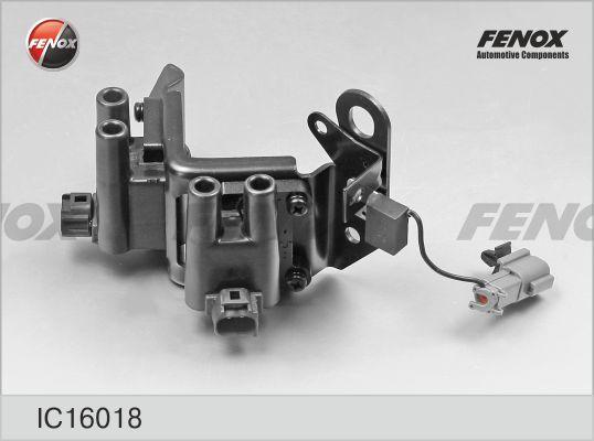 Fenox IC16018 - Катушка зажигания Hyundai Accent LC (ТагАЗ) 99- 1.3, 1.5, Getz 02- 1.3 autosila-amz.com