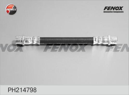 Fenox PH214798 - Шланг тормозной задний VW Bora, Golf IV, Lupo, Polo / AUDI A1, A3, TT / SKODA Fabia, Octavia, Rapid, autosila-amz.com