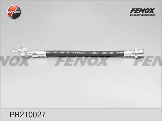 Fenox PH210027 - Тормозной шланг autosila-amz.com