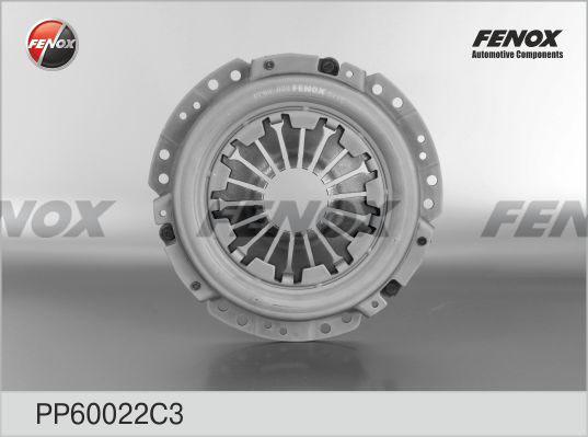 Fenox PP60022C3 - Нажимной диск сцепления autosila-amz.com