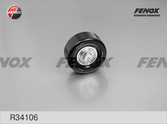 Fenox R34106 - Ролик, поликлиновый ремень autosila-amz.com