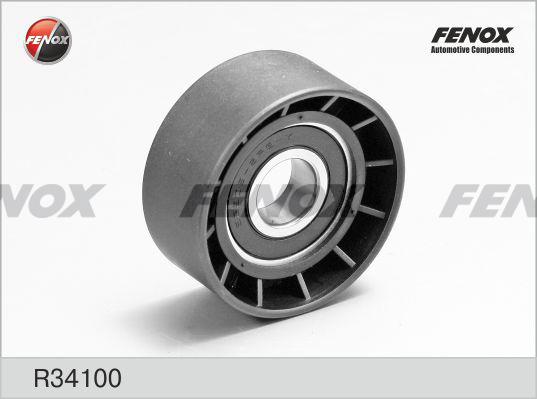 Fenox R34100 - Ролик ремня приводного RENAULT LOGAN/CLIO/KANGOO/MEGANE направляющий с конд. autosila-amz.com