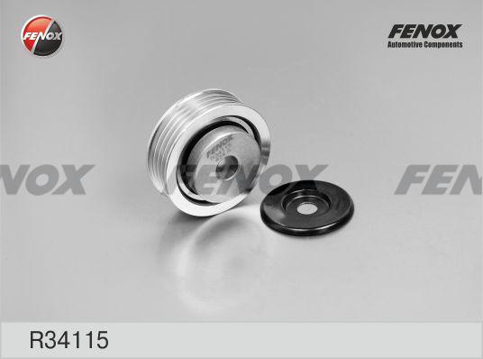 Fenox R34115 - Ролик, поликлиновый ремень autosila-amz.com