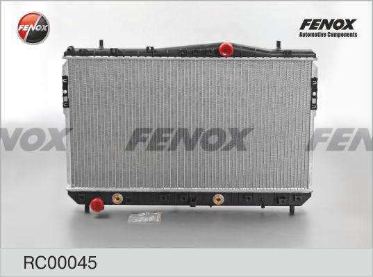 Fenox RC00045 - Радиатор, охлаждение двигателя autosila-amz.com