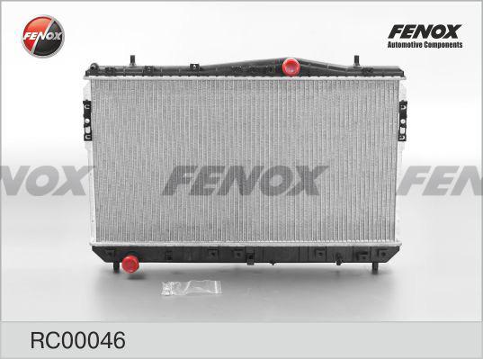Fenox RC00046 - радиатор системы охлаждения! МКПП\ Chevrolet, Daewoo Lacetti/Nubira 1.4-1.8 05> autosila-amz.com