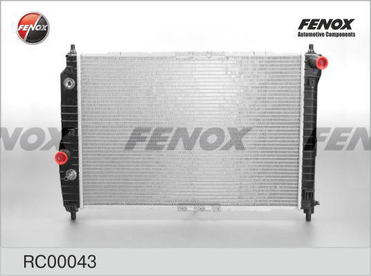 Fenox RC00043 - Радиатор, охлаждение двигателя autosila-amz.com