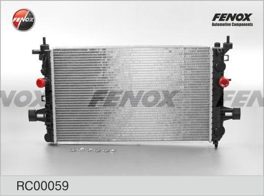 Fenox RC00059 - Радиатор, охлаждение двигателя autosila-amz.com