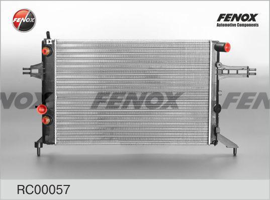 Fenox RC00057 - Радиатор, охлаждение двигателя autosila-amz.com