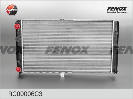 Fenox RC00006C3 - Радиатор, охлаждение двигателя autosila-amz.com