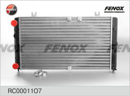 Fenox RC00011O7 - Радиатор, охлаждение двигателя autosila-amz.com