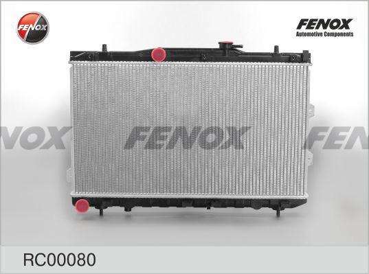 Fenox RC00080 - Радиатор, охлаждение двигателя autosila-amz.com