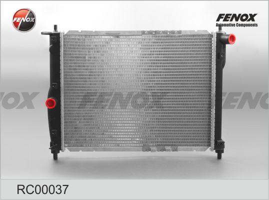 Fenox RC00037 - Радиатор, охлаждение двигателя autosila-amz.com