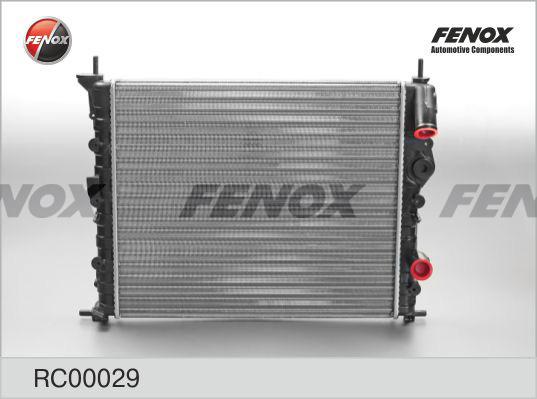 Fenox RC00029 - Радиатор, охлаждение двигателя autosila-amz.com