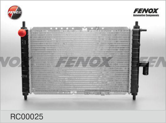 Fenox RC00025 - Радиатор, охлаждение двигателя autosila-amz.com