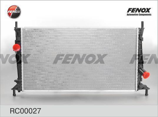 Fenox RC00027 - Радиатор, охлаждение двигателя autosila-amz.com