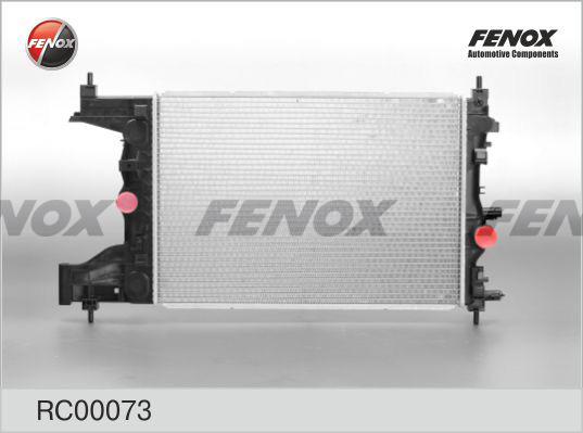Fenox RC00073 - Радиатор, охлаждение двигателя autosila-amz.com