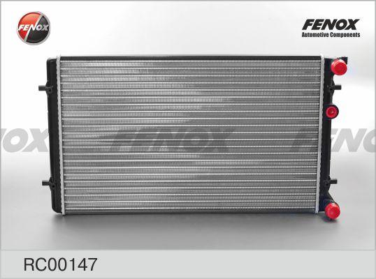 Fenox RC00147 - Радиатор, охлаждение двигателя autosila-amz.com