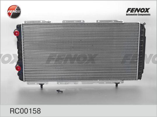 Fenox RC00158 - Радиатор, охлаждение двигателя autosila-amz.com