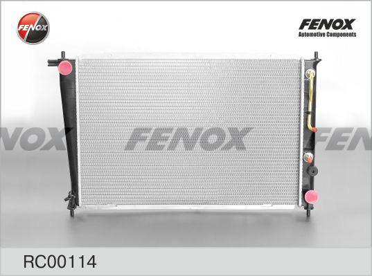 Fenox RC00114 - Радиатор, охлаждение двигателя autosila-amz.com