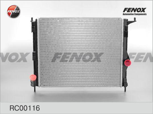 Fenox RC00116 - Радиатор, охлаждение двигателя autosila-amz.com