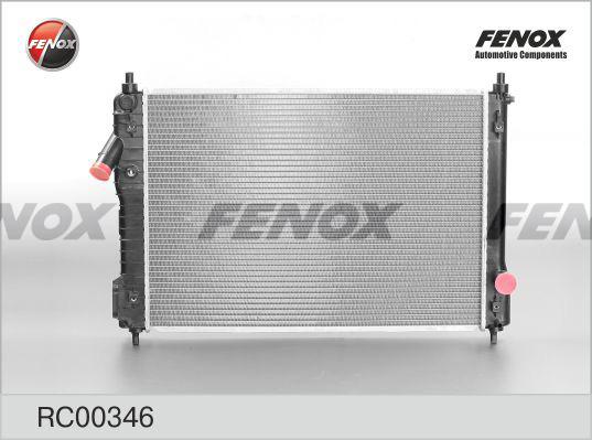 Fenox RC00346 - Радиатор, охлаждение двигателя autosila-amz.com