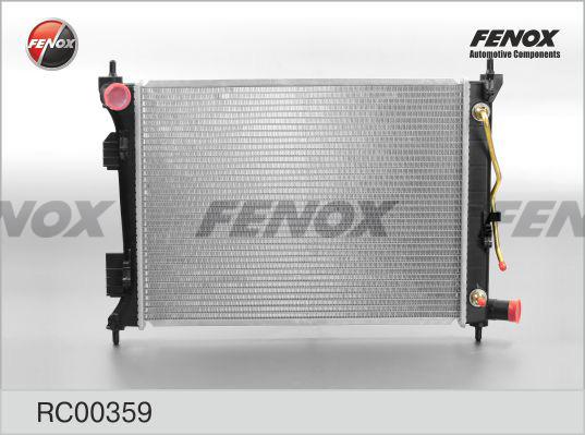 Fenox RC00359 - Радиатор, охлаждение двигателя autosila-amz.com