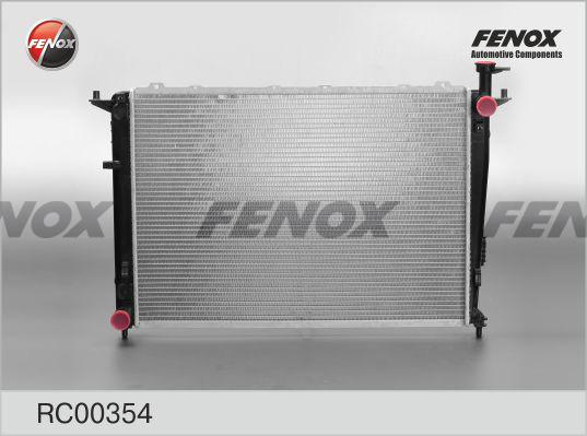 Fenox RC00354 - Радиатор, охлаждение двигателя autosila-amz.com