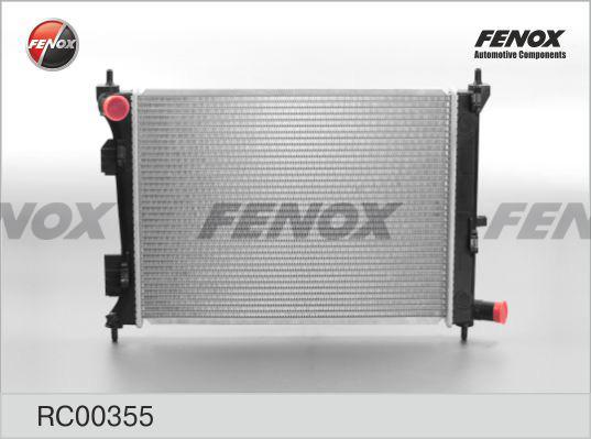 Fenox RC00355 - Радиатор, охлаждение двигателя autosila-amz.com